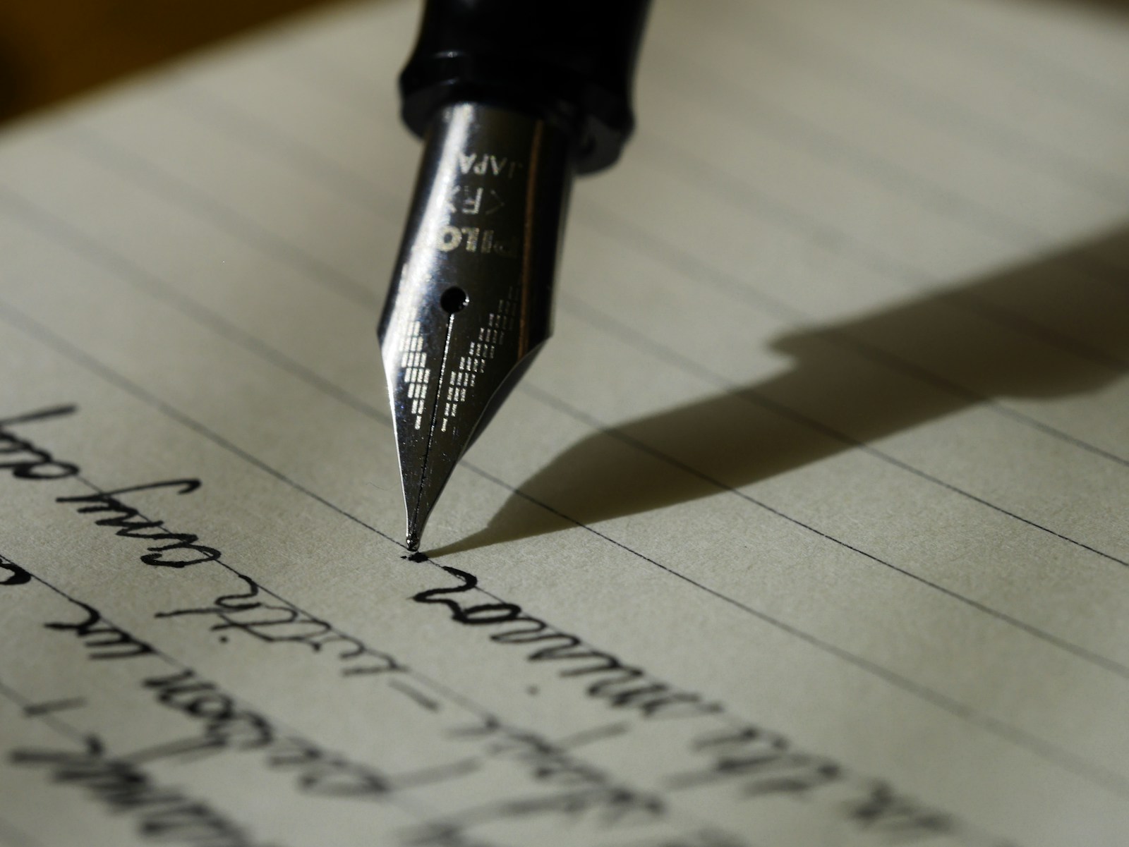 An independent writer preparing a specialized newsletter at a desk